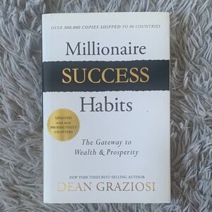 Millionaire Success Habits Hardcover Book by Dean Graziosi